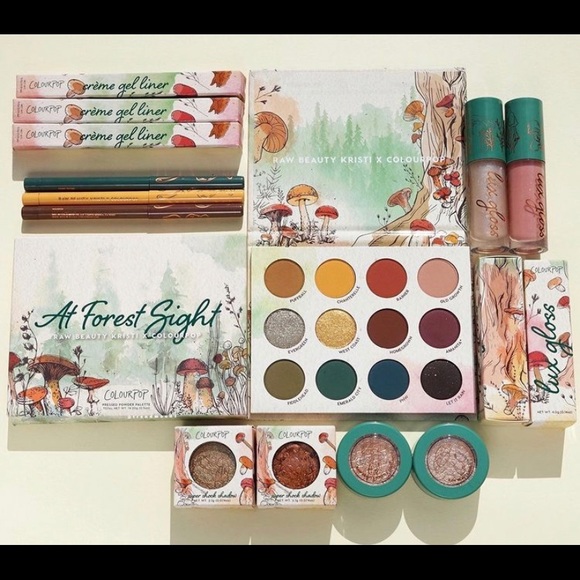 Colourpop Other - Colourpop x RawBeautyKristi full collection
